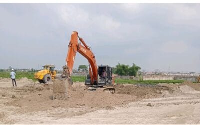 Medan Islamic Centre– Belawan (Pemadatan dan Pembersihan Area)