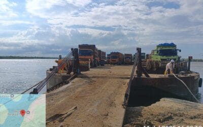 Start loading Trip ke 3 16 armada dari Dermaga Arubai ke Dermaga PPJ-65